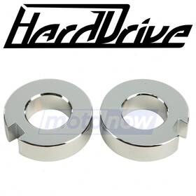 Harddrive Mn/7w6w Axle Adjuster Collars For 2000-2007 Harley Davidson Fxst Softail Hf
