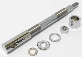59zjaetr13 Harddrive Parts Hd Chrome Plated Front Axle Kit W Hardware Harley Sportster 883 Low 05-07