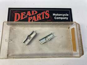 39996-65p Harley-davidson Nos Aermacchi Axle Adjuster Stop Plate Pair