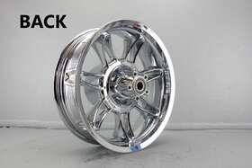 40900067 Harley-davidson 2013 Electra Glide Cvo Chisel Rear Back Wheel Rim Chrome 16 X 5.00 Inch Abs
