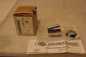41411-06 Harley Davidson Oem New Chrome Dyna 06- Later Rear Wheel Spacer
