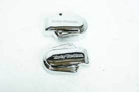 41575-08 Harley-davidson 2008 Softail Flstn Deluxe Oem Rear Wheel Axle Nut Covers Caps