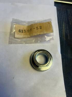 41598-52 Harley Davidson Nos Rear Axle Spacer Collar 1952-1977 Xl K Models Oem
