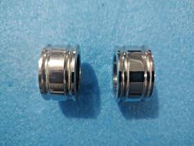 41615-02 Harley-davidson V-rod Chrome Front Wheel Spacers Vrsca Vrscb Vrscd Vrscse Etc Vrod