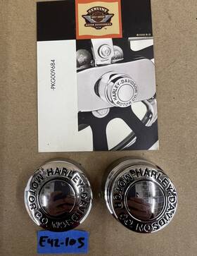 42065-07 Harley-davidson Genuine Rear Axle Cover Chrome 06-17 Dyna