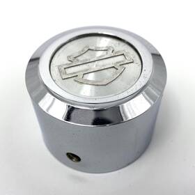 43059-04 Harley-davidson Single Oem Aluminator Front Axle Nut Cover 00-07 Touring Genuine
