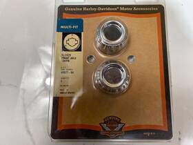 43319-04 Harley-davidson 47372 02-later V-rod Fluted Front Axle Covers