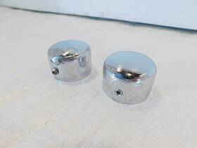 43475-08 Harley-davidson Electra Glide Road King Dyna Wide Front Axle Nut Covers
