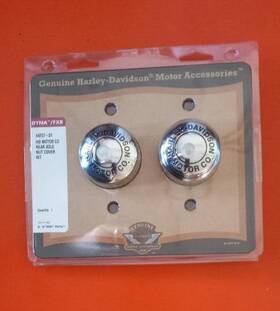 44257-01 Harley-davidson Genuine Rear Axle Nut Cover Kit