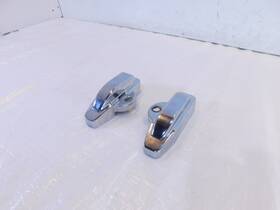 45293-00 Harley-davidson 86-03 Sportster Xlh Xl 883 1100 1200 Chrome Rear Axle Covers