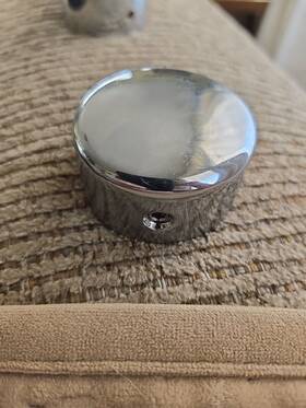 7803-02-074 Harley Davidson Front Axle Nut Cover Covers Sportster Dyna Softail Touring