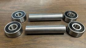 95-802 Harley-davidson Wheel Bearings 3/4 Inch 2000-2006 Fat Boy Axle Kit Set