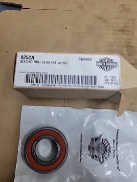 9252a Harley-davidson 9725a Genuine 25mm Wheel Bearing Abs 08-24