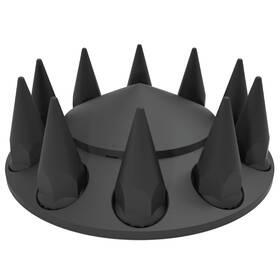 076-08612 Hd Driven 33mm Wk Matte Black Plastic Front Axle Spike Screw On Wh