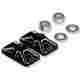 Hdca449-b Cycle Pirates Reverse Cut Billet Chain Adjuster Plate