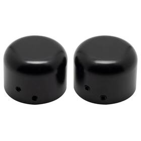 Hw163012 Hogworkz Black Front Axle Nut Covers