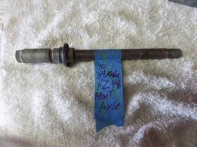 3r4-25181-01-00 Honda 82-85 Yamaha Yz125 And 80-85 Yz250 83-85 Yz490 Front Wheel Axle