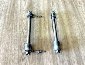 42301-195-730 Honda 83-84 Xr80 Front And Rear Wheel Axle Shaft With Collars Chain Pullers Xl80s