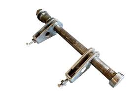 42301-235-000 Honda 1970 Sl175 Ko Rear Wheel Axle With Spacer And Tension Adjusters Oem
