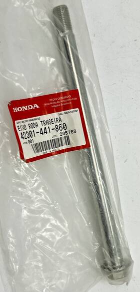42301-441-860 Honda Nos Oem Motorcycle 85 Cb125s A Ac Rear Wheel Axle