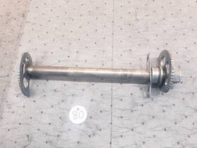 42301-kw6-900 Honda 1984-87 Xl 250 R Rear Wheel Axle And Chain Adjuster Kit #42301-kw6-900