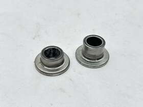 42313-kz1-670 Honda 2008 Xr650l Rear Wheel Axle Spacers Spacer Collar Rim Hub Silver