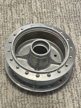 42601-102-670 Honda Ct200 Ct90 Cl90 C50 Rear Brake Wheel Hub Vapor Blasted Fits All Years
