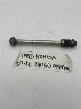 44301-170-000 Honda Oem 1985 Elite Ch150 Deluxe Front Wheel Axle Nut And Spacer