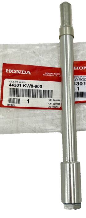 44301-kw8-900 Honda Nos Oem Motorcycle 88-90 Nx125a Ac Front Wheel Axle