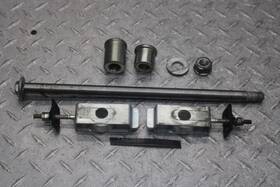 7480697 Honda 1986 Rebel 250 Cmx250c Rear Axle With Chain Adjusters