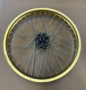 44701mjpg61 Honda Genuine Oe 2017 Crf 1000 L Africa Twin Front Wheel Rim Oem Bent #0203