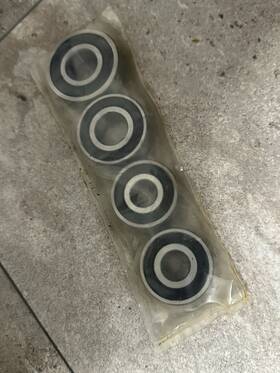 Honda Rj25-239 1984 Gl1200 Goldwing Aspencade Front And Rear Wheel Bearings