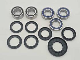 Rj25-723 Honda Trx450fm Foreman 2002-2004 Front And Rear Wheel Bearings Seals