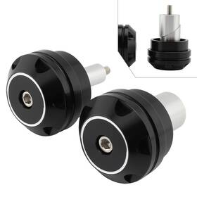Hukyu 550748848254 Black Motorcycle Front Axle Caps Nut Covers Aluminum Alloy For Bmw Rninet 17-22