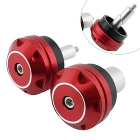 Hukyu 612063586935 Motorcycle Front Axle Caps Nut Covers Aluminum Alloy Red For Bmw Rninet 2017-22