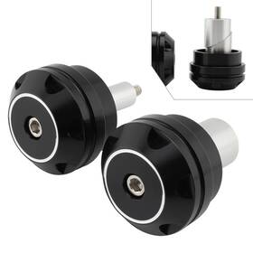 Hukyu 612063625566 Black Motorcycle Front Axle Caps Nut Covers Aluminum Alloy For Bmw Rninet 17-22