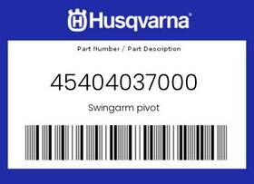 45404037000 Husqvarna Genuine Swingarm Pivot -