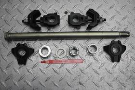 2199167 Kawasaki 2023 Ex650r Rear Axle Wheel Rim Pivot Bolt Axel With Chain Adjusters