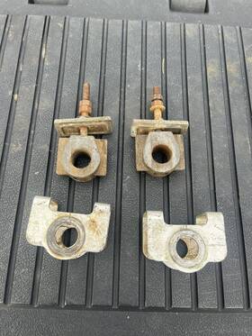 33040-1059 Kawasaki Oem 85 86 87 Kx 125 250 500 Swingarm Rear Wheel Chain Adjusters And Cap