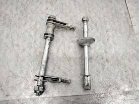 41068-1004 Kawasaki 1978 Kz400c Oem Front Rear Axle Back Wheel Rim Pivot Bolt Axel Pair