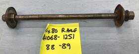 41068-1251 Kawasaki Kx80 Rear Wheel Axle Used Oe Part Fits 1988-89 P/n