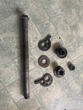 41068-1325 Kawasaki 1991 Kdx250 Oem Rear Axle Back Wheel Rim Pivot Bolt Axel