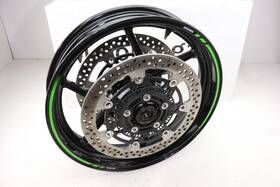 41073-0728-19t Kawasaki 2019 - 2025 Ninja Zx6r 636 Oem Str8 Front Wheel Rim Rotors 17x3.5