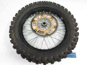 41093-0011-wc Kawasaki 2019-2023 Kx450 Kx450x 18 Inch Oem Rear Wheel 2021-2024 Kx250 Kx250x Stock