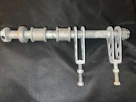 42031-034 Kawasaki Z1 Kz900 Kz1000 Rear Axle With Nut And Spacer