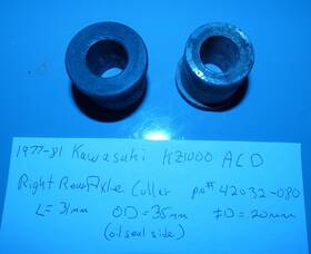 Kawasaki 42032-080 1977-81 Kz1000 Acd Right Rear Axle Collar Pn#