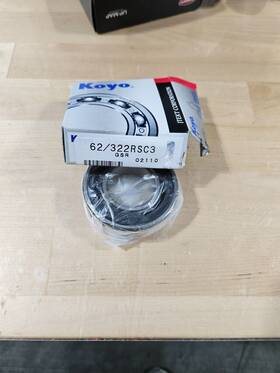322rsc3 Koyo 62/322rsc3 New Sealed Deep Groove Ball Bearing 32mm Idx65mm Od X17mm Wd