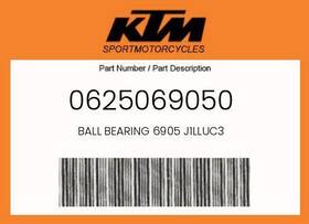 0625069050 Ktm Genuine Ball Bearing 6905 J1lluc3 -