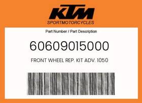 Ktm 60609015000 Genuine Front Wheel Rep. Kit Adv. 1050 -