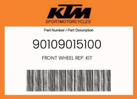 90109015100 Ktm Genuine Front Wheel Rep. Kit -